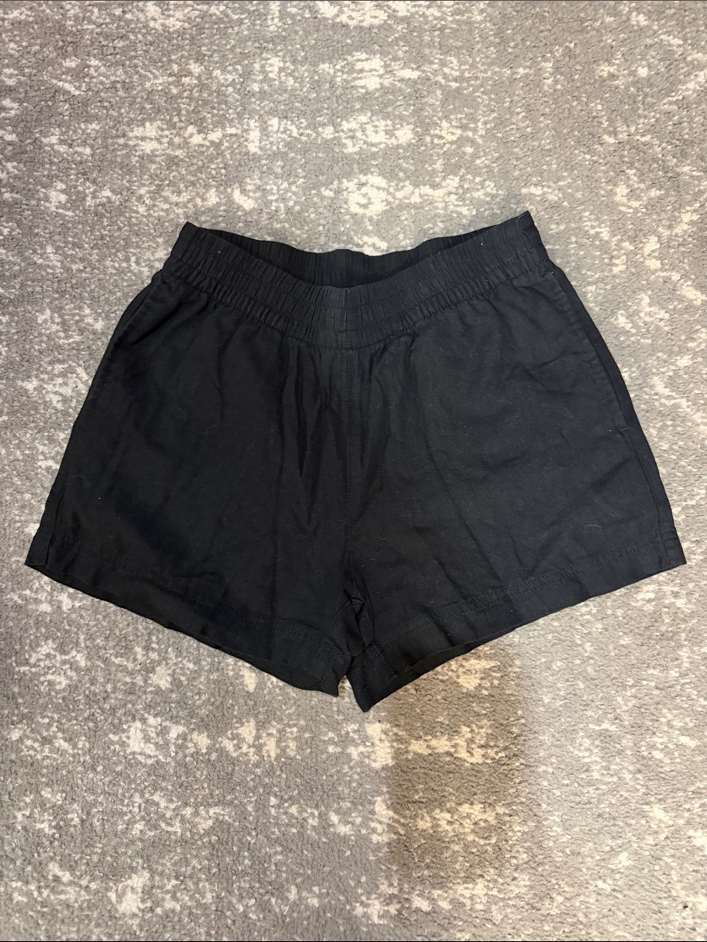 Women's Black Limen Pull-On Shorts